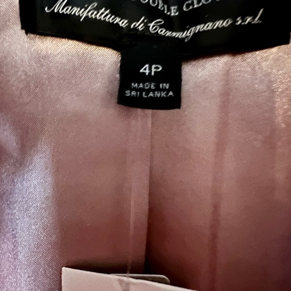 Retro Pink Lady Day Coat in Italian Double-Cloth Wool with Thinsulate - Picture 5 of 6